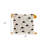 Poki Transitional Beige Throw Pillow