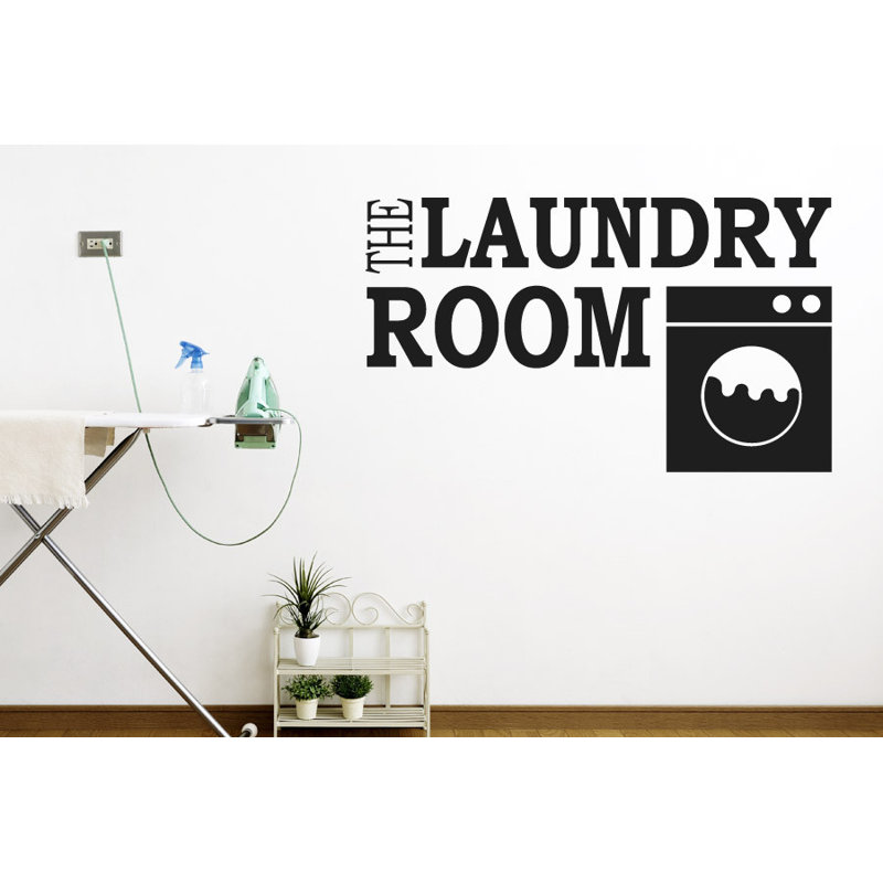 Non-Wall Damaging Wall Decal, Large, Black
