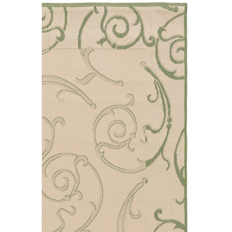 Darryl-James Performance Floral Indoor/Outdoor Area Rug, Rectangle 6'7" x 9'6"