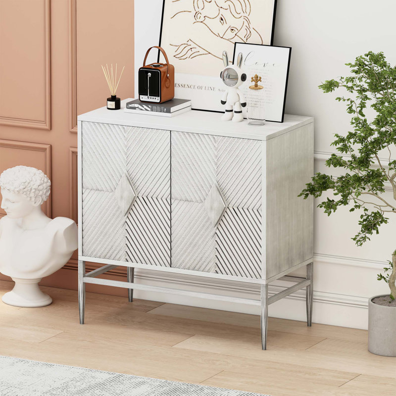 Armoire d'appoint Kayti, Blanchies