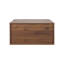 Armoire de rangement murale empilable 28,35 ", tablette de rangement en mélamine