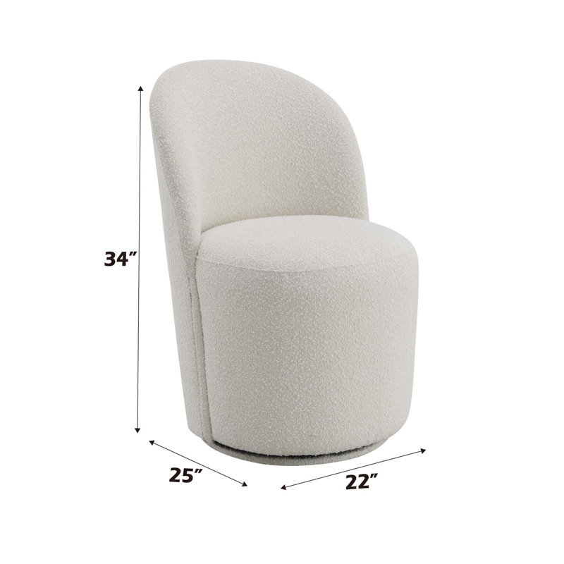 Ensemble de 2 chaises d'appoint rembourrées Hollis