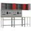 Work Cabinet Set with Shelf with Storage-2033264354