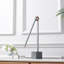 Pied de lampe réglable en métal Ligoe