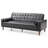 Andrews 85in Sofa, Black