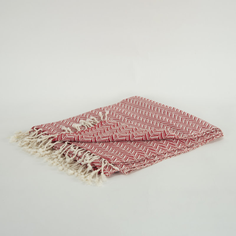 Throw Blanket, Red
