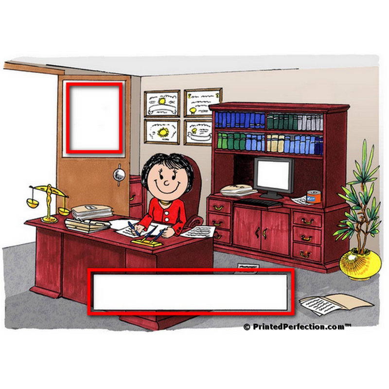 Personalized Lawyer - Porte-clés féminin, Oui