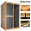 Double Sauna en forme de V à infrarouge lointain