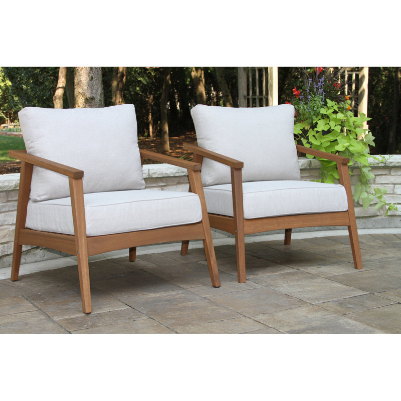 Akiva Patio Chair with Cushions