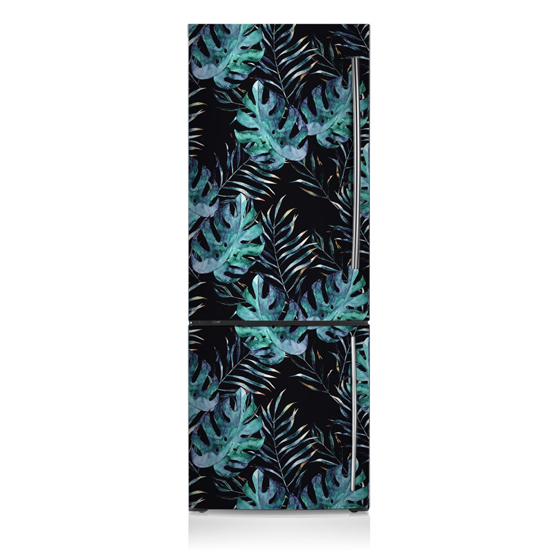 Plants & Flowers Door Decal, 190'' H x 70'' W