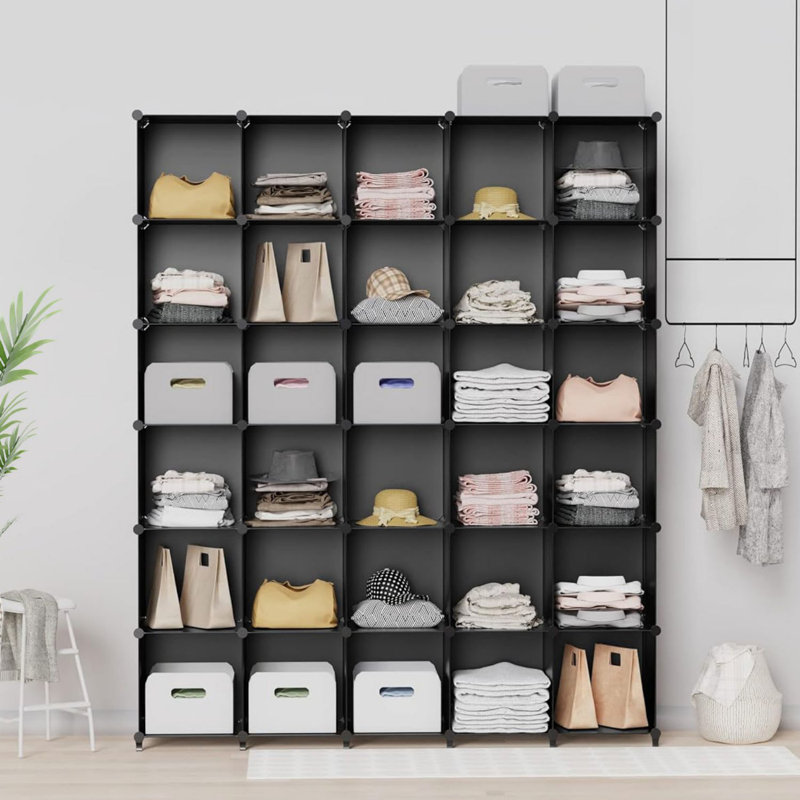 12-cube Closet Organizers and Storage