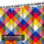 Rideau de douche Tartan-1578985498
