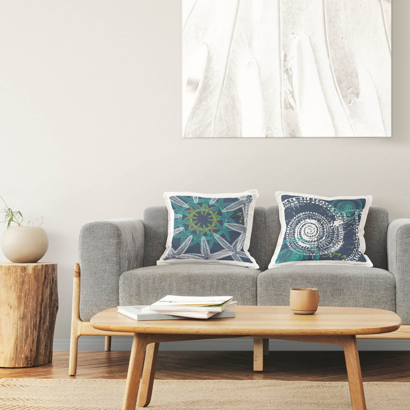 Polyester Throw Square Pillow Cover & Insert