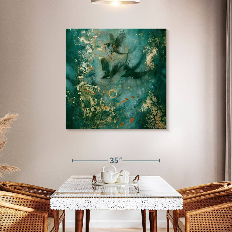 Brampt Three Fates, 39" H x 39" W
