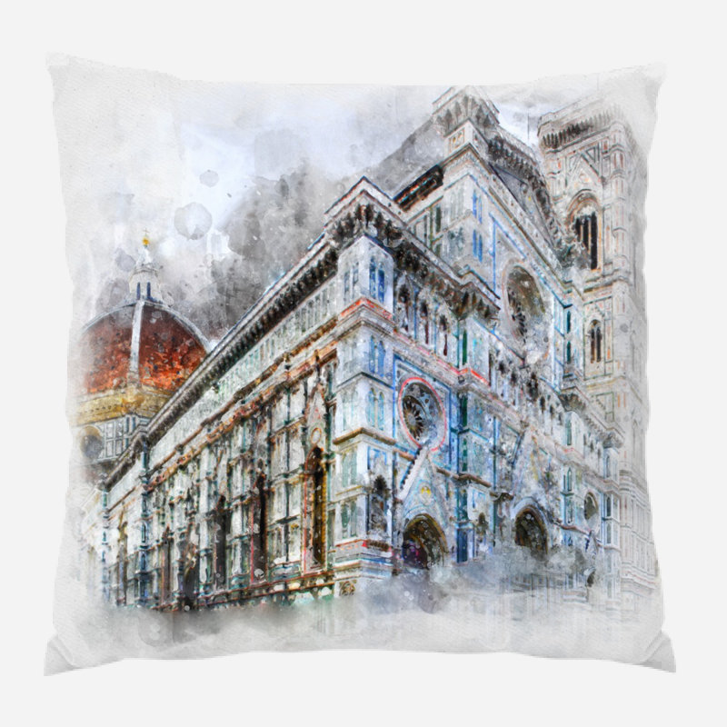  Coussin décoratif Italie, Microsuède, Intérieur
