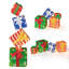 Ensemble de 4 boîtes-cadeaux lumineuses avec lumières à DEL blanc chaud et rubans pré-assemblés