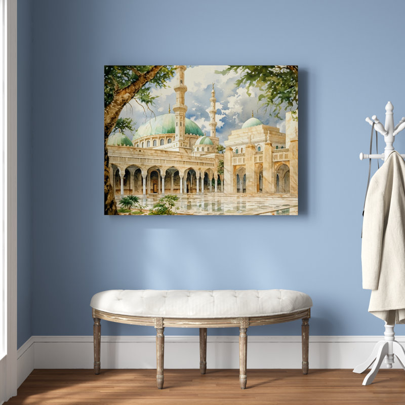 Art sur toile, "The Gazette", Toile tendue, H 34 po x l 44 po x P 1,5 po