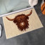 Non Slip Highland Cow Bath Mat