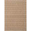 Tapis gris / brun clair touffeté à la main Hecuba Collage