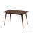 Dining Table Solid Wood Walnut Legs