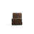 Versatile 1-Seat Sofa-Bed, Brown, 27.6 x 39.4 x 27.6 Inches | 100% Polyester Fabric, Dry-Cleanable | Convertible Sitting & Back Cushion with 28 DNS Foam | No Frame Design for Space-Saving Comfort-517266376