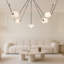 Mineral 5-Light Brass dimmable LED Chandelier-1670624191-1670624190