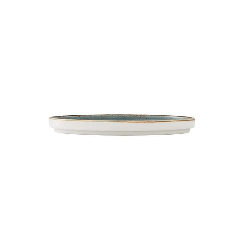 CRAFT BLUE Stack Plate, Blue/Brown
