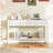  60'' Long Narrow Console Table w/4 Drawers & Open Storage Shelf Anti-Tip Kit White-577661731