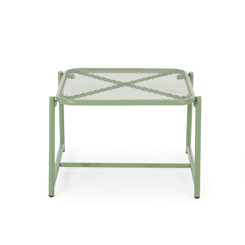KINCAID 13"H SIDE TABLE, Green
