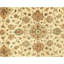 Hand Knotted Wool Oriental Area Rug in Cream