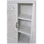 Armoire de rangement blanche 27 po