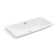 Iron Plains® Metal Rectangle Dual Mount Bathroom Sink with Overflow