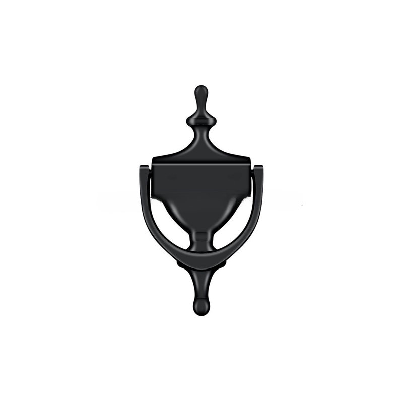 Deltana DK7356U15A Door Knocker; Victorian; Antique Nickel Finish, Paint Black