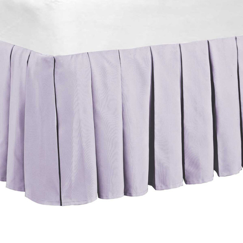 Jupe de lit 14 po Classic, Lilas, Très grand