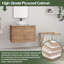 Meuble-lavabo simple 30 po avec comptoir en pierre reconstituée