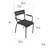 Luxembourg Premium All-Weather Wicker Outdoor Stacking Dining Armchair-87479467