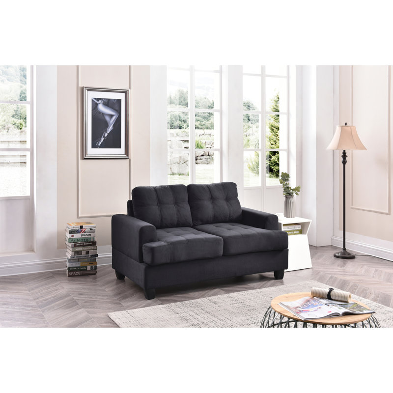 Causeuse transitionnelle pour deux, Noir