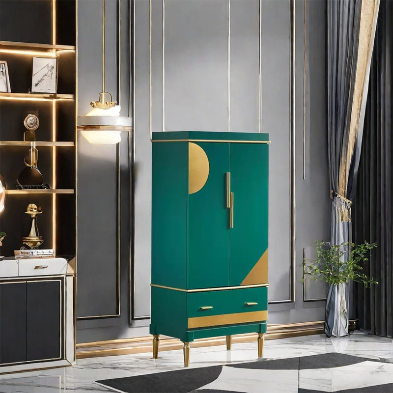 Matte Finish Adjustable Shelving Storage Cabinet