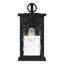 Lanterne murale d'extérieur noire Moira-849207297