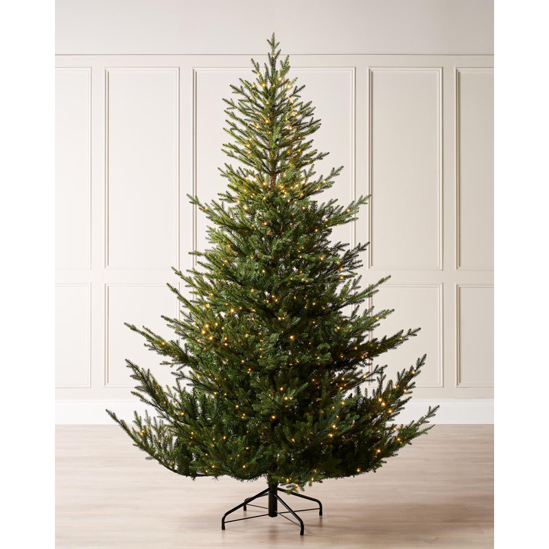 6.99' H Lighted Artificial Fir Christmas Tree
