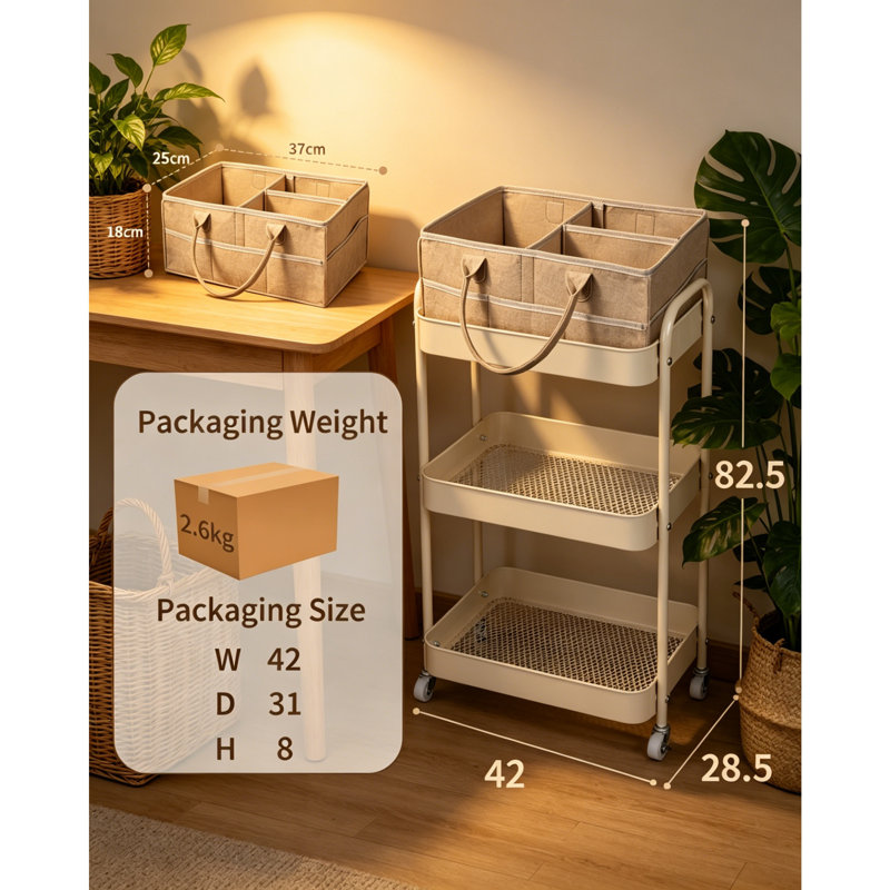 Metal Bar Cart