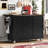 54.5" Farmhouse Kitchen Island With Power Outlet, Kitchen Storage Island  With Internal Storage Rack, Drop Leaf, Spice Rack, Rolling Kitchen Cart On Wheels, For Home, Kitchen And Dining Room-1181430186