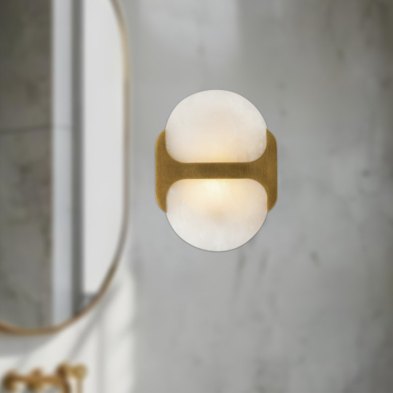 Odin 1 - Light Bath Sconce, Vintage Brass
