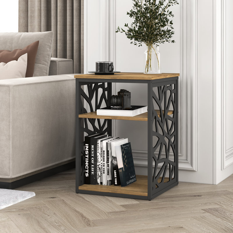 Candance Side Table with Storage