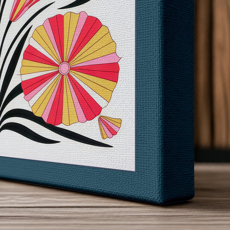 Print, 18x12 - 45.7 x 30.5 cm, Teal Border