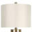 Luminous Shell Table Lamp - Soft Gold