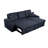 Clowser Upholstered L-Shaped Sectional Right Hand Facing-1351512038