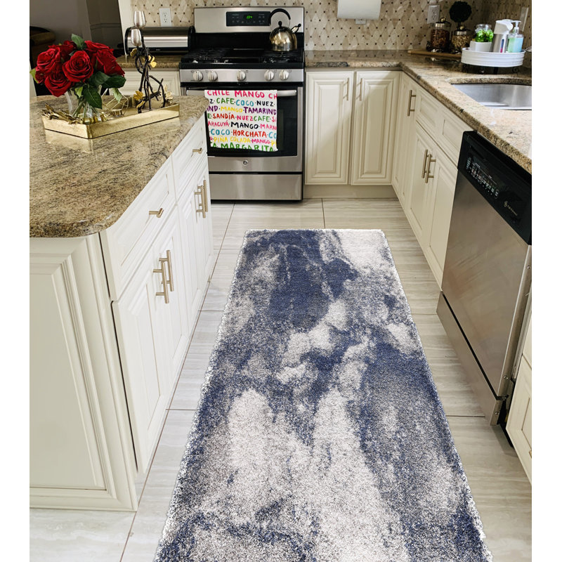 Alliford Performance Abstract Indoor Rug, Runner 2'2" x 6'