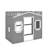 Twin House Loft Bed With Ladder-1840941158