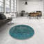 Tapis bleu sarcelle / gris Rockefeller-138681326